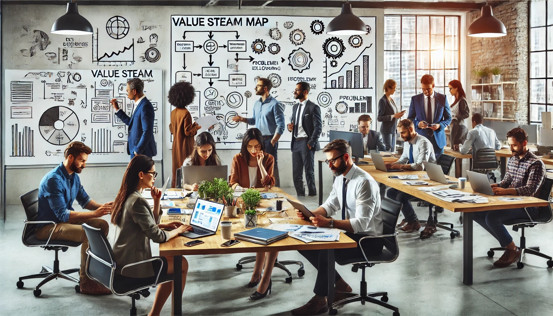 Lean Workspace Example Image 6 Lean Concepts for Successful Digital Transformation | Best of Digital ...